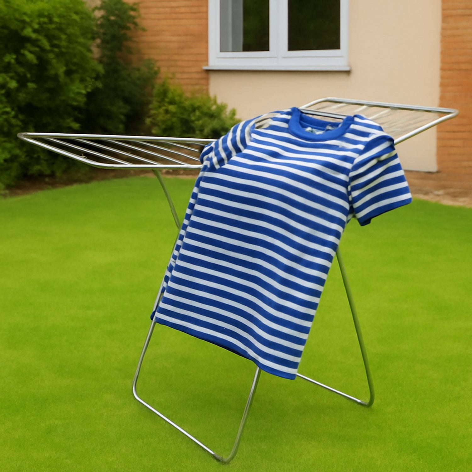 Supermom Premium Stainless Steel Heavy Duty Foldable Cloth Drying Stand (1 Pc) Supermom Premium Stainless Steel Heavy Duty Foldable Cloth Drying Stand (1 Pc)